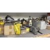 Image 1 : SHELF LOT - CONTENTS - WELDING MASKS, HARDWARE, ETC