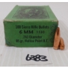 Image 1 : BULLETS: APPROX 100X SIERRA 6MM - 85GR - HP BT