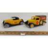 Image 3 : LOT OF 2 - SOLIDO DIECAST COCA-COLA FORD V8 MODELS