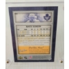 Image 4 : LOT OF 2 - 2006/07 NHL MAPLE LEAFS SUNDIN & PENGUINS CROSBY HOCKEY CARDS & PUCKS W/ PLAQUE