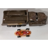 Image 5 : LOT OF 2 - BUDDY L PRESSED STEEL MOBILE ARTILLERY UNIT & PLASTIC RACE CAR