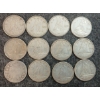 Image 1 : LOT OF 12 - 1916-1968 CDN 10 CENT COINS