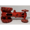 Image 6 : ARCADE TOY(?) CAST IRON MCCORMICK DEERING TRACTOR W/ NICKEL & CAST IRON DRIVERS 