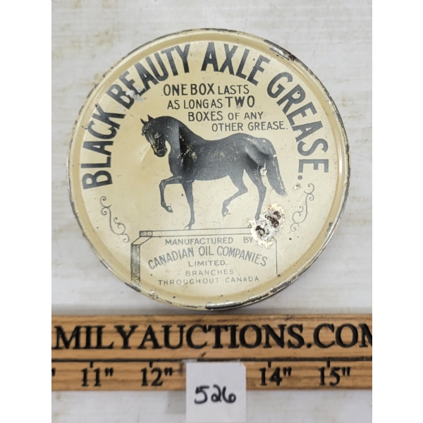 BLACK BEAUTY AXLE GREASE CAN