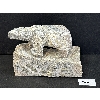 Image 2 : STONE CARVED BEAR BY UNKNOWN ARTIST