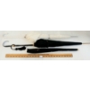 Image 1 : LOT OF 2 - BLACK & WHITE LACE PARASOLS