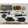 Image 1 : JOB LOT - MISC SKS ACCESSORIES - INCL FRONT SIGHT ADJ TOOL, ACTION, FOREND, GUN SOCK, ETC.