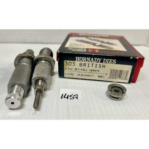 HORNADY .303 BRIT FULL LENGTH RELOADING DIE SET