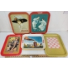 Image 1 : LOT OF 5 - COCA-COLA TRAYS