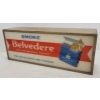 Image 1 : BELVEDERE CIGARETTES LIGHT UP SIGN