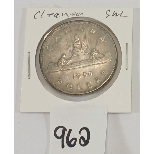 1950 CDN SILVER DOLLAR