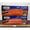 Image 3 : LOT OF 2 - JOYRIDE THE DUKES OF HAZZARD DIECAST 1969 CHARGER GENERAL LEE - 1:18 SCALE