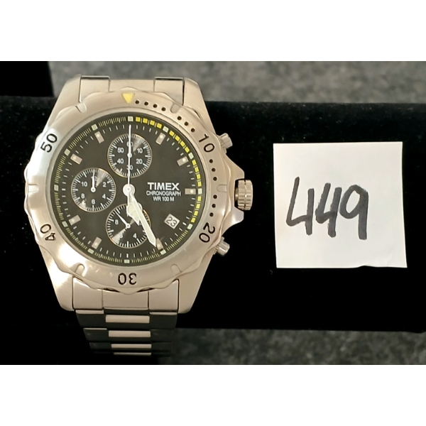 TIMEX CHRONOGRAPH WR 100M WRISTWATCH