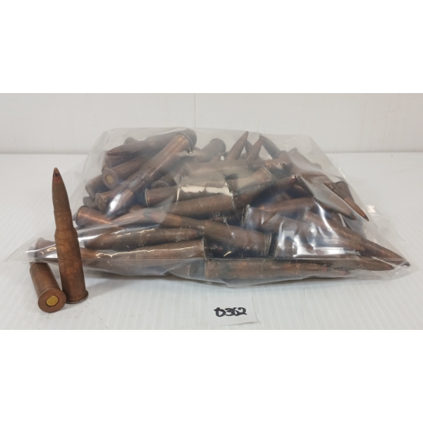 AMMO: APPROX 50X 7.62R MILITARY RNDS