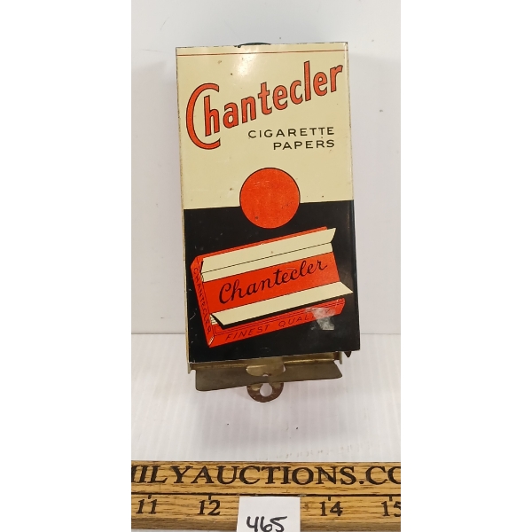 CHANTECLER TIN CIGARETTE PAPERS DISPENSER