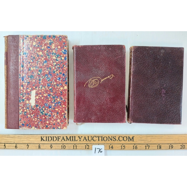 LOT OF 3 - "COUNT OF MONTE CRISTO", "THE FORTY-FIVE GUARDSMEN" & "UNDER THE GREENWOOD TREE"