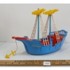 Image 3 : IDEAL'S AUTHENTIC PIRATE SHIP W/ BOX