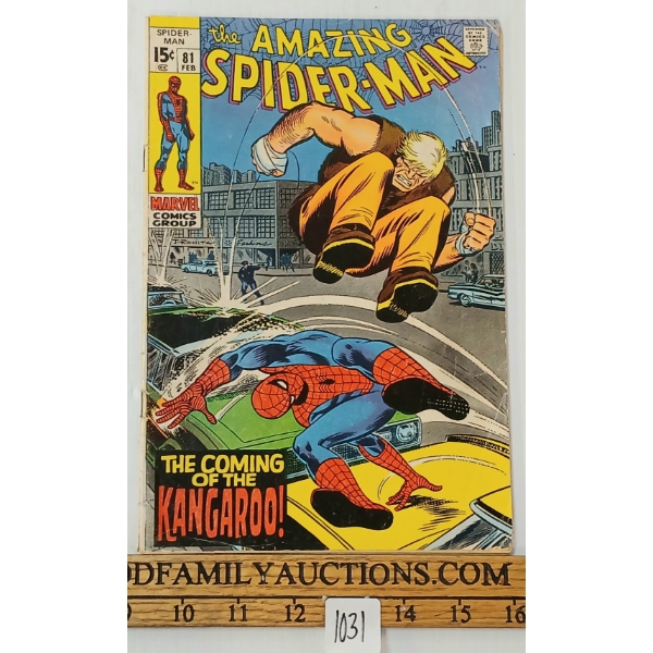 MARVEL COMICS "THE AMAZING SPIDER-MAN" NO. 81 COMIC BOOK