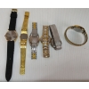 Image 3 : LOT OF 6 - 2 TONED WATCHES - INCL NEW TIMES, ESQ, ESPERANTO, ETC