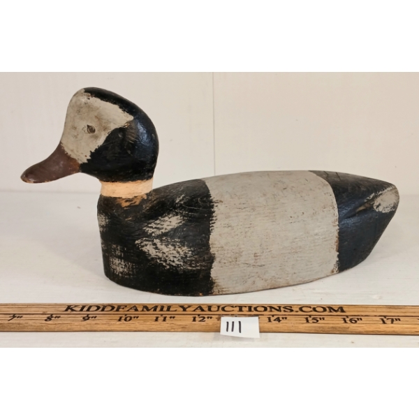 BUFFLEHEAD DUCK DECOY