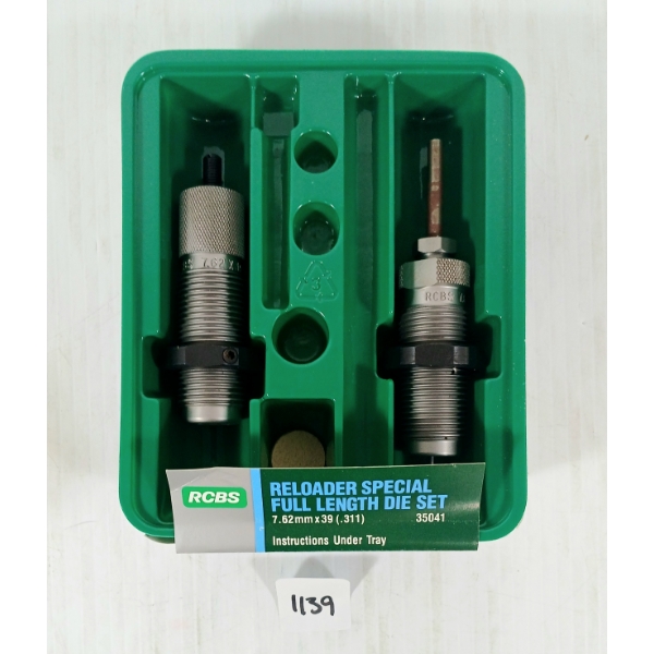 RCBS 7.62X39MM FL DIE SET