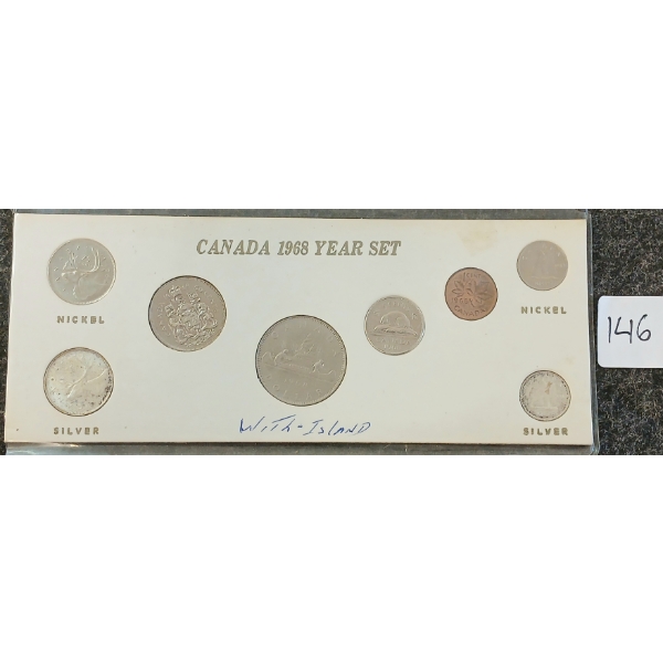 1968 CDN COINS YEAR SET