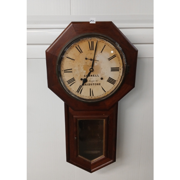 1909 SETH THOMAS "WORLD" 15 DAY OAK CLOCK