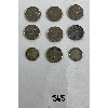 Image 1 : LOT OF 9 - CDN 5 10 CENT COINS - INCL 1933 & 1936, ETC.