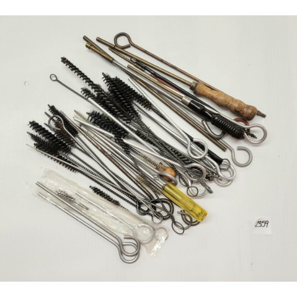 JOB LOT - CLEANING RODS & BRUSHES