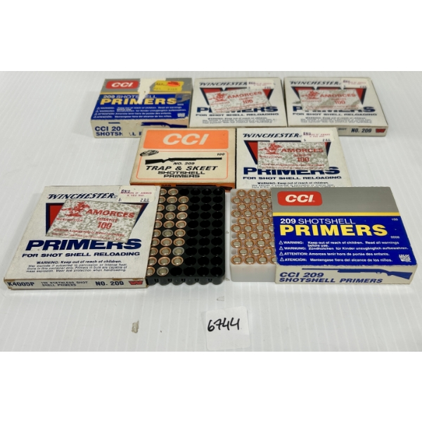 PRIMERS: 563X MISC NO. 209 SHOTGUN