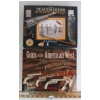 Image 1 : LOT OF 2 - "GUNS OF THE AMERICAN WEST" BY DENNIS ADLER & "THE PEACEMAKERS" BY R.L. WILSON