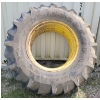 Image 1 : GOODYEAR TIRE ON RIM - 20.8 - 34