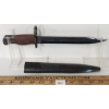 Image 2 : NO. 5 LEE ENFIELD JUNGLE CARBINE BAYONET W/ SCABBARD 