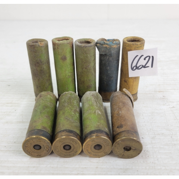 AMMO: 9X WINCHESTER & ELY 14GA - 2-3/4IN - UNKNOWN SHOT