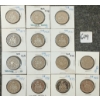 Image 1 : LOT OF 14 - 1970-1981 CDN 50 CENT COINS