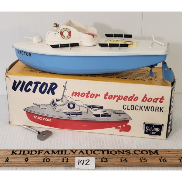 SUTCLIFFE TIN WIND-UP VICTOR M.T.B.