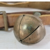 Image 2 : BRASS SLEIGH BELLS ON LEATHER STRAP