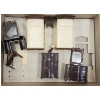 Image 8 : LOT OF 7 - RENWAL JOLLY TWINS PLASTIC FURNITURE SETS & TIN DOLL HOUSE - INCL BATHROOM, KITHCEN, ETC