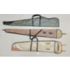 Image 1 : LOT OF 3 - LEATHER LONG GUN CASES