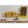 Image 2 : LOT OF 5 - BANNER BASEBALL GAME TIN TRUCK - CLOWN PENNY BANK, ETC.
