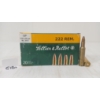 Image 1 : 20X SELLIER & BELLOT .222 REM - 50GR - SP