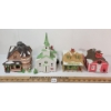 Image 2 : COLLECTION OF DEPARTMENT 56 "NEW ENGLAND SERIES" FIGURINES - INCL "GENERAL STORE," ETC