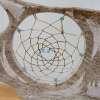 Image 2 : ANTLER CARVED DREAMCATCHER BY UNKNOWN ARTIST