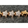 Image 3 : IVANA GOLD TONE STAR TENNIS BRACELET