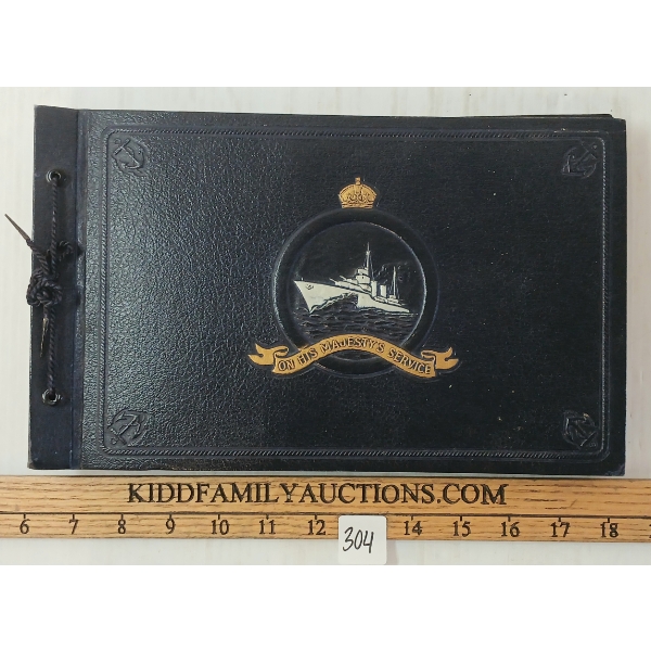 WWII HMCS ST. LAURENT PHOTO ALBUM