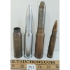 Image 2 : LOT OF 4 - 20 MM & .50 BMG BRASS & INERT ROUNDS