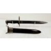 Image 3 : 1955 FKF DANISH GARAND BAYONET W/ SCABBARD