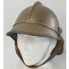 Image 1 : FRENCH ADRIAN-STYLER BRASS FIRE BRIGADE HELMET