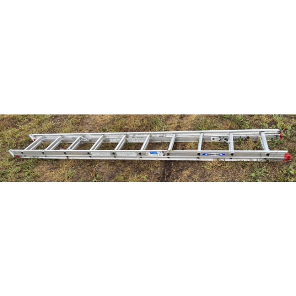WERNER EXTENTION LADDER - 16 FOOT - ALUM