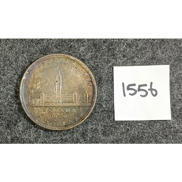 1939 CDN $1 SILVER COIN 